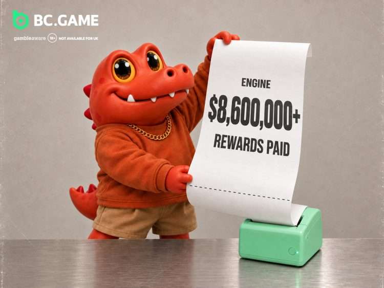 BC.GAME’s BC Engine Rewards Surpass .6 Million as Ecosystem Growth Accelerates